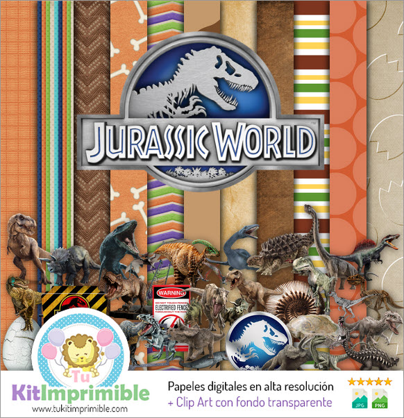 Jurassic World Digital Paper M2 - Modelli, personaggi e accessori
