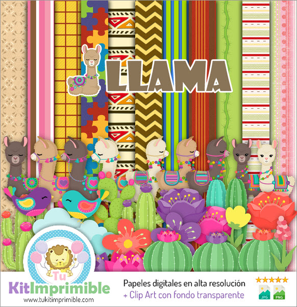 Llama Digital Paper M2 - Выкройки, персонажи и аксессуары