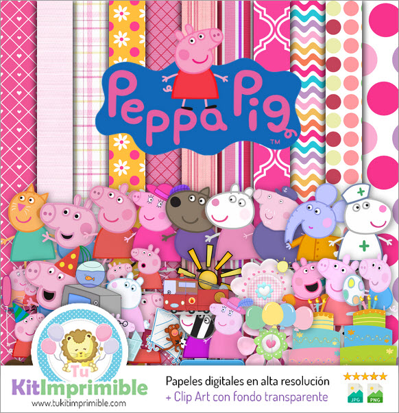 Carta digitale Peppa Pig M7 - Modelli, personaggi e accessori