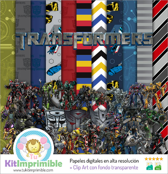 Transformers M1 Digital Paper – Muster, Charaktere und Zubehör